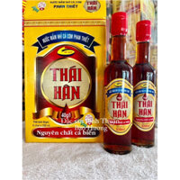 NƯỚC MẮM THÁI HÂN - PHAN THIẾT.  ( THÙNG 6 CHAI X 330ML )