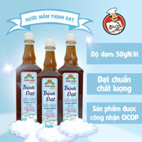 Nước mắm Thịnh Đạt 50 Độ Đạm Chai 1 lít Cốt Cá
