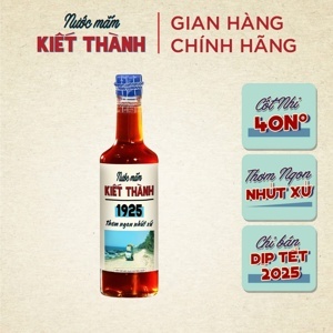 Nước mắm Tĩn 40N chai thủy tinh 500ml