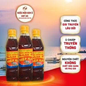 Nước mắm Tĩn 40N chai thủy tinh 500ml