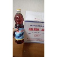 Nước mắm truyền thống hai non cà ná 32 độ đạm (6 chai 6 lit)