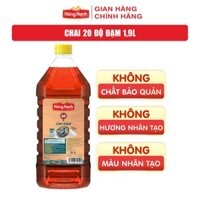 Nước mắm truyền thống Phú Quốc Hồng Hạnh Cao Đạm 20 độ đạm, dung tích 1,9 lít - Nêm ướp đậm đà.