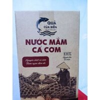 Nước mắm truyền thống Quà của biển thùng 6 chai, 500ml/chai