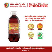 Nước mắm truyền thống Quốc Đảo - Thanh Quốc 20N, can 5 lít