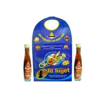 NƯỚC MẮM TỨ TUYỆT - Hiệu Con Cá Vàng PT FISACO (xách 10 chai 29ml 40 độ đạm)