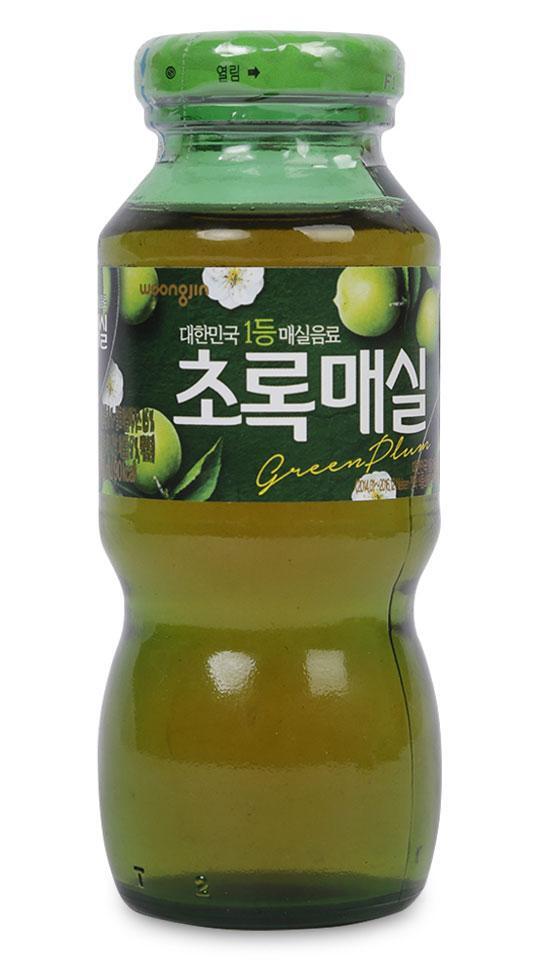 Nước mận xanh woongjin chai 180ml