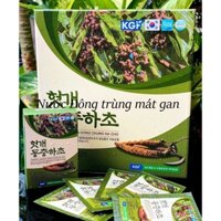 Nước  Mát Gan Đông Trùng Hạ Thảo  Hàn Quốc, Hộp 30 Gói x 50ml