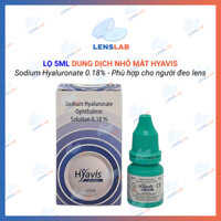 Nước Mắt Nhân Tạo HYAVIS 5ml - Hàng Chính Hãng