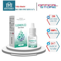 Nước mắt nhân tạo LUMIX Eye Drops 0.3%-Nước mắt nhỏ lens-Giúp giảm khô mắt, mỏi mắt-Nhập khẩu Anh Quốc-Dung tích 10ml