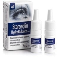 Nước mắt nhân tạo Starazolin ( Hộp 2 lọ x5ml)