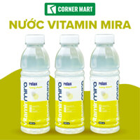 Nước Mira Vitamin Vị Chanh Bổ Sung Vitamin C Kẽm Magie Thanh Lọc Cơ Thể Giảm Âu Lo Căng Thẳng
