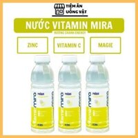 Nước Mira Vitamin Vị Chanh Bổ Sung Vitamin C Kẽm Magie Thanh Lọc Cơ Thể Giảm Âu Lo Căng Thẳng