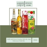 Nước mơ Choya/Mơ vảy vàng Kikkoman Nhật Bản