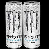 Nước Monster Energy Ultra tăng lực lon trắng 335ml nhập khẩu Mỹ