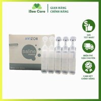 Nước muối đẳng trương lens kính áp tròng Avizor Saline Unidose 30 ống 5ml/hộp