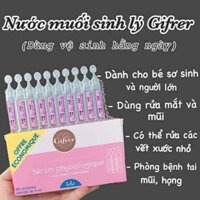 Nước muối  Gifrer Physiologica Septinasal của Pháp