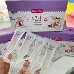 Nước muối Nebial 3% Flaconcini Ý