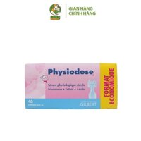 Nước muối Physiodose Hồng 40 Ống