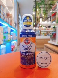 Nước muối Simly Saline extra strength (129g)