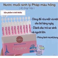Nước Muối Sinh Lý Gifrer - Physiodose Pháp Tép Hồng/ Vàng Cho Bé Từ Sơ Sinh