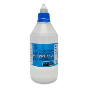 Nước muối sinh lý Natri Clorid 0.9% 1000ml