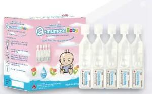 Nước muối sinh lý vô khuẩn cho bé Q - Mumasa Baby Hộp 5 ống