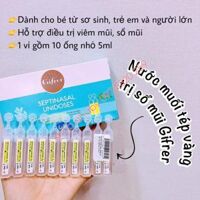 Nước muối tép vàng trị sổ mũi Gifrer (0m+)