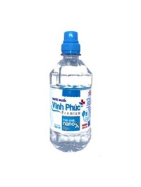 Nước muối Vĩnh Phúc Premium Tinh chất Nano Bạc - Tăng cường khả năng diệt khuẩn - Chai 500ml