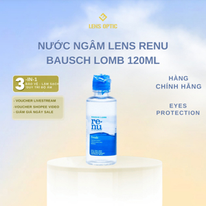 Nước ngâm kính áp tròng Renu 355ml