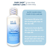 Nước Ngâm Kính FAIRY EYES CARE Cấp Ẩm 150ml - Nước Ngâm Chuyên Dụng Kính Áp Tròng FAIRY SHOP CONTACT LENS