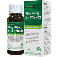 Nước ngậm răng miệng Nhất Nhất, hỗ trợ giảm viêm nướu, tụt lợi, chảy máu chân răng