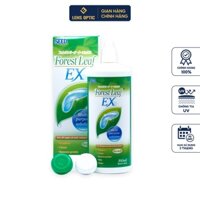 Nước ngâm rửa kính áp tròng Forest Leaf EX SEED cho mắt khô, mắt nhạy cảm - Lens Optic