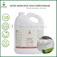 Nước ngâm rửa thực phẩm Fuwa3E 100% enzyme dứa nguyên chất, đồ dùng nhà bếp can 3.8L - Tiệm Xanh nhà mình