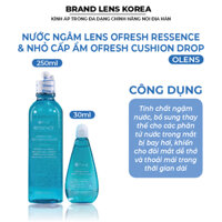Nước ngâm và nhỏ cấp ẩm kính áp tròng Ofresh hãng Olens