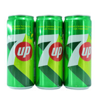 Nước Ngọt 7Up Sleek Lon 320ml