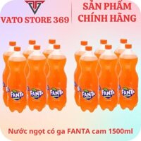 Nước ngọt có ga FANTA CAM chai 1.5L