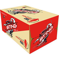 NƯỚC NGỌT CÓ GA STING ĐỎ 330ML ( THÙNG 24 CHAI )