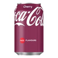 Nước Ngọt Có Ga Vị Anh Đào, Cherry Flavored Coke (330ml) - COCA COLA