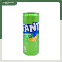 Nước Ngọt Có Gas Fanta Hương Soda Kem Trái Cây 320ml
