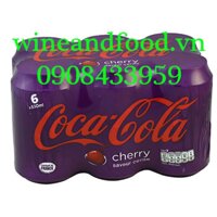 Nước ngọt Coca Cola cherry Pháp 330ml