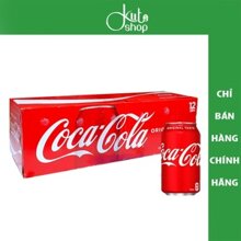 Nước ngọt Coca Cola Original Taste - 355ml x 12 Lon