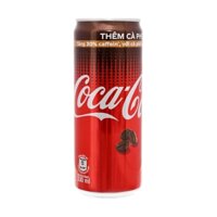 Nước ngọt Coca Cola thêm cà phê lon 330ml