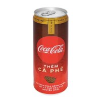 Nước ngọt Coca Cola thêm cà phê ( Lon 330ml )
