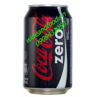 Nước ngọt Coca Cola zero không đường 330ml