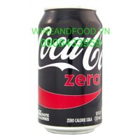 Nước ngọt Coca Cola Zero Mỹ không đường 355ml