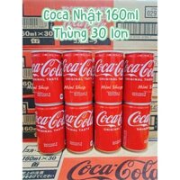 Nước Ngọt Coca Nhật 160ml ( Thùng 30 lon)