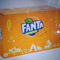 Nước ngọt Fanta cam 320 ml , thùng 24 lon