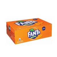 Nước ngọt Fanta cam thùng 24 lon x 235ml