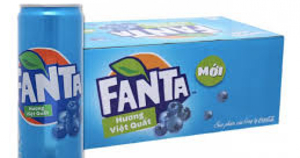 Nước ngọt Fanta hương việt quất 330ml