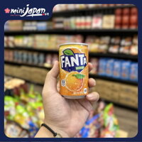 Nước ngọt Fanta Mini vị Cam lon 160ml
